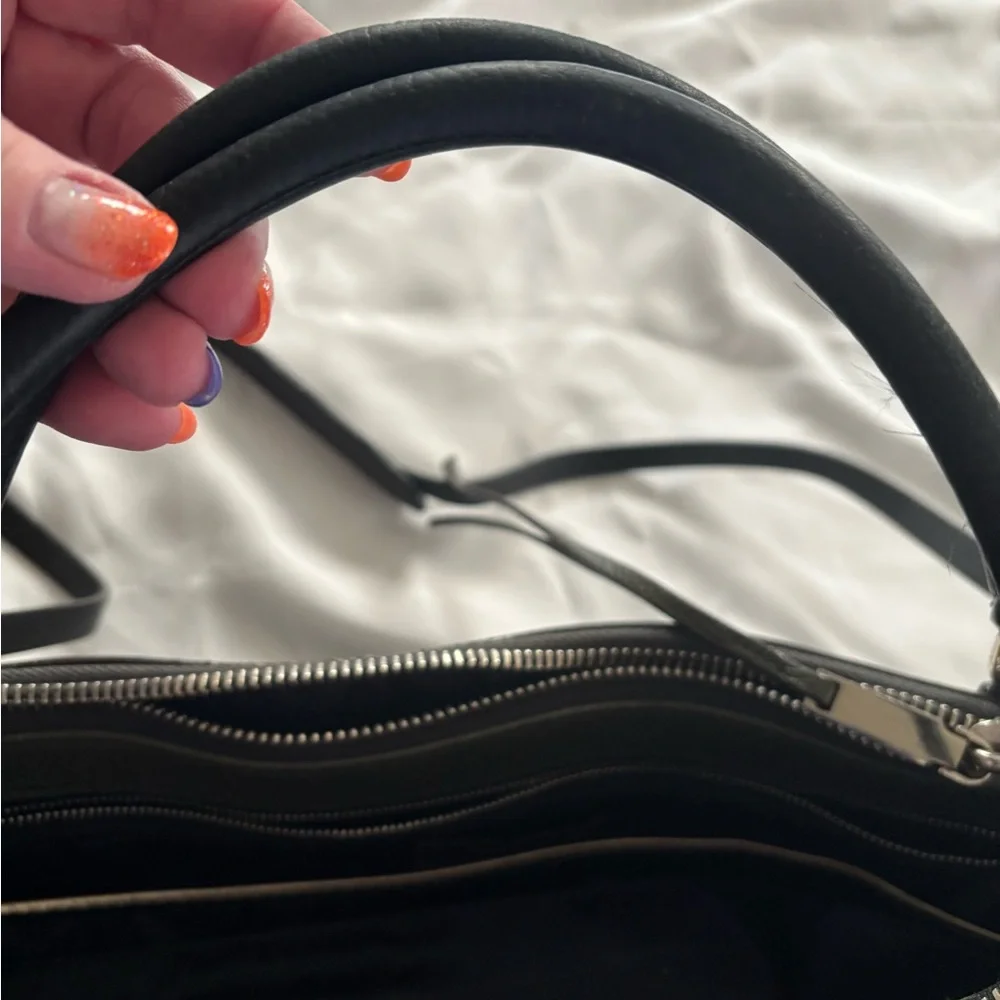 Vintage Coach Dark Green Leather Satchel - Picture 15 of 17